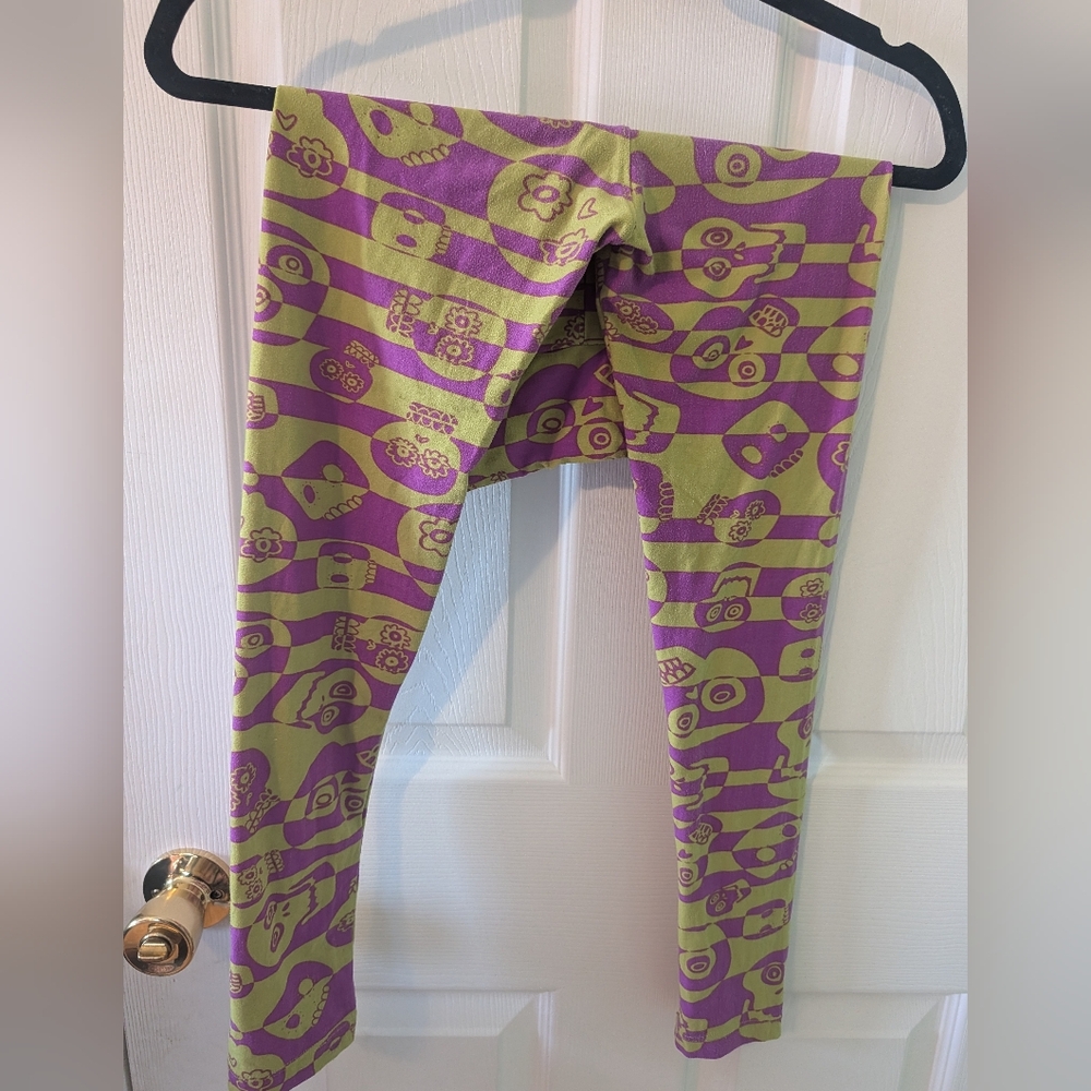 Kids Leggings with Halloween Pattern